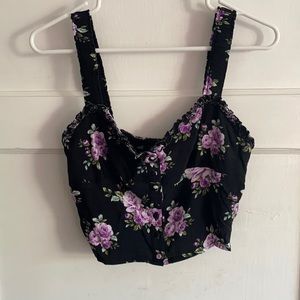 Floral tank top